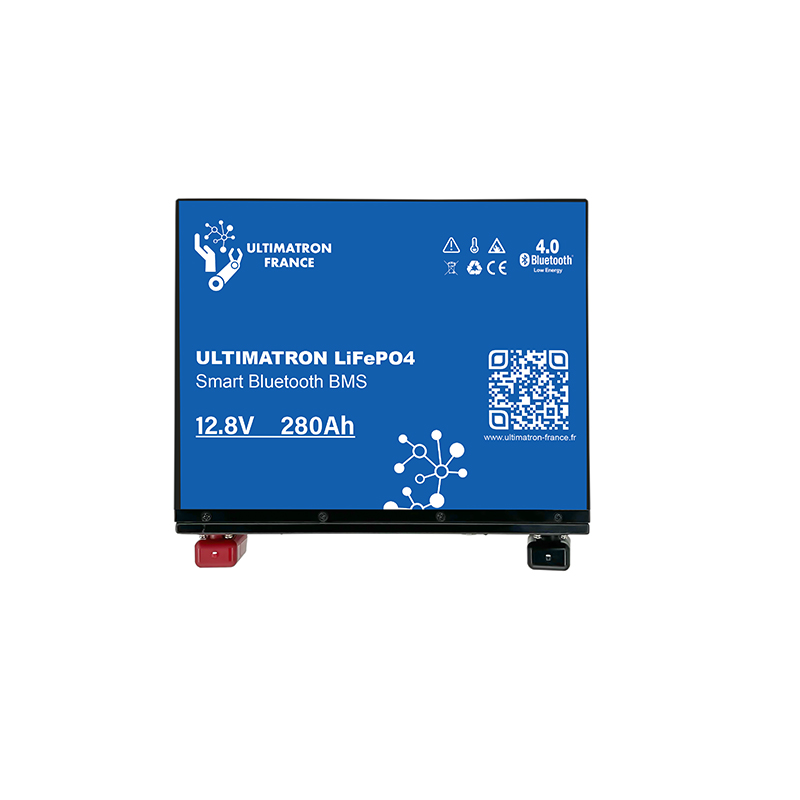 ULM-12-280 Batterie Lithium 280Ah 12V LiFePO4 sous le siège-Bluetooth-BMS-Ultimatron