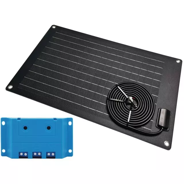 Kit Maintien de charge solaire 30W semi-flexible + regulateur 5A