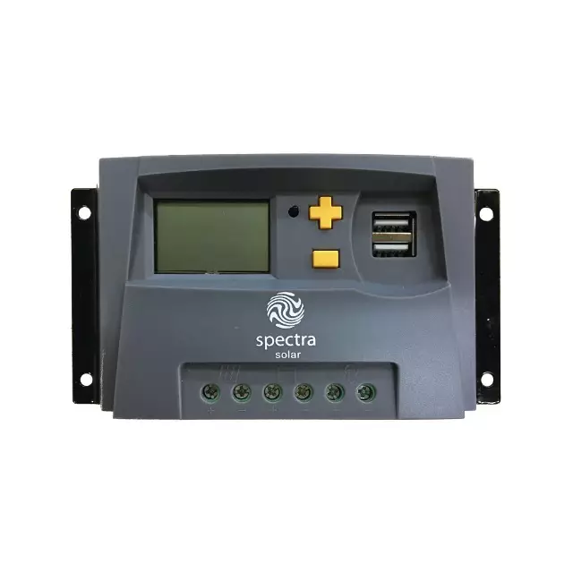Régulateur PWM 10A-12V/24V pour Panneau solaire Spectra PERC-S