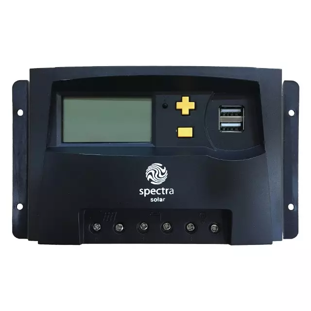 RÉGULATEUR PWM 20A-12/24V POUR PANNEAU SOLAIRE SPECTRA PERC-S MARLEC
