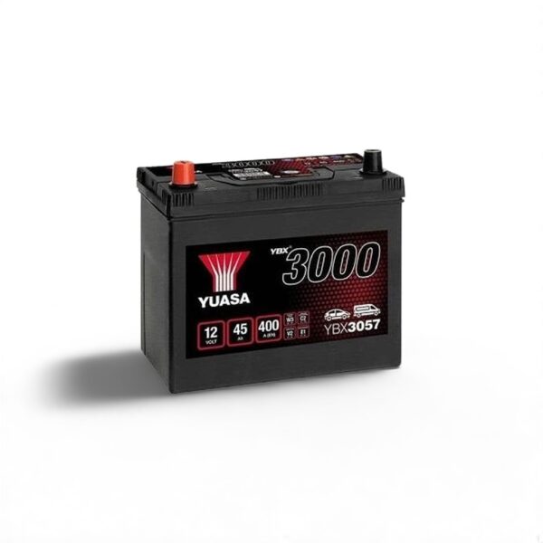 BATTERIE YUASA YBX3057 12V 45Ah 400A