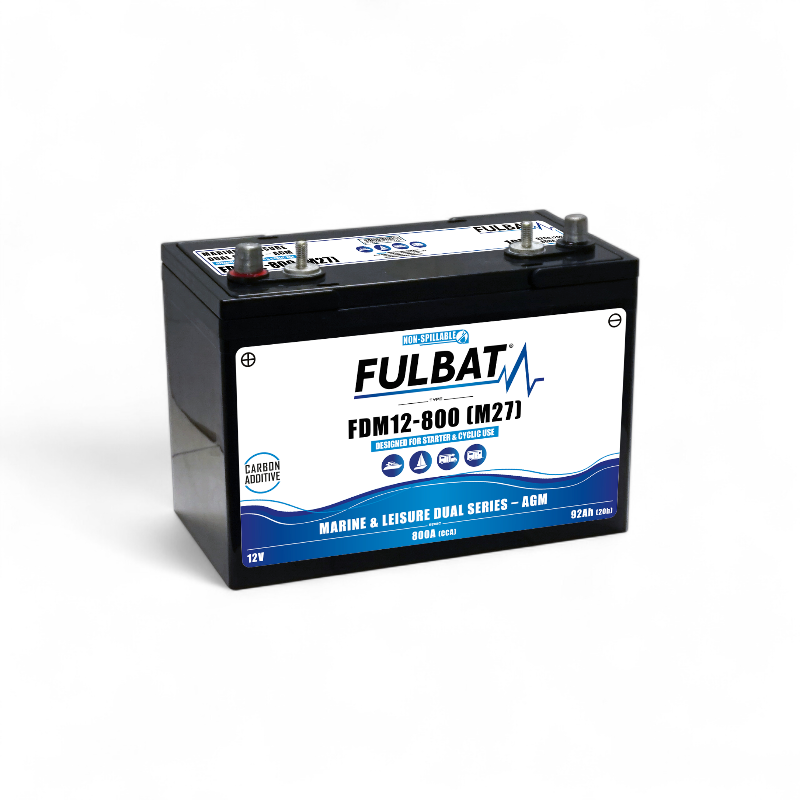 Batterie Fulbat AGM Carbon DUAL FDM12-800 12V 92ah
