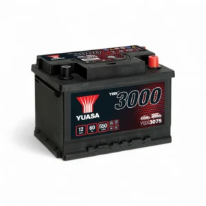 🔋 Batterie YUASA YBX3075 – 12V 60Ah 550A