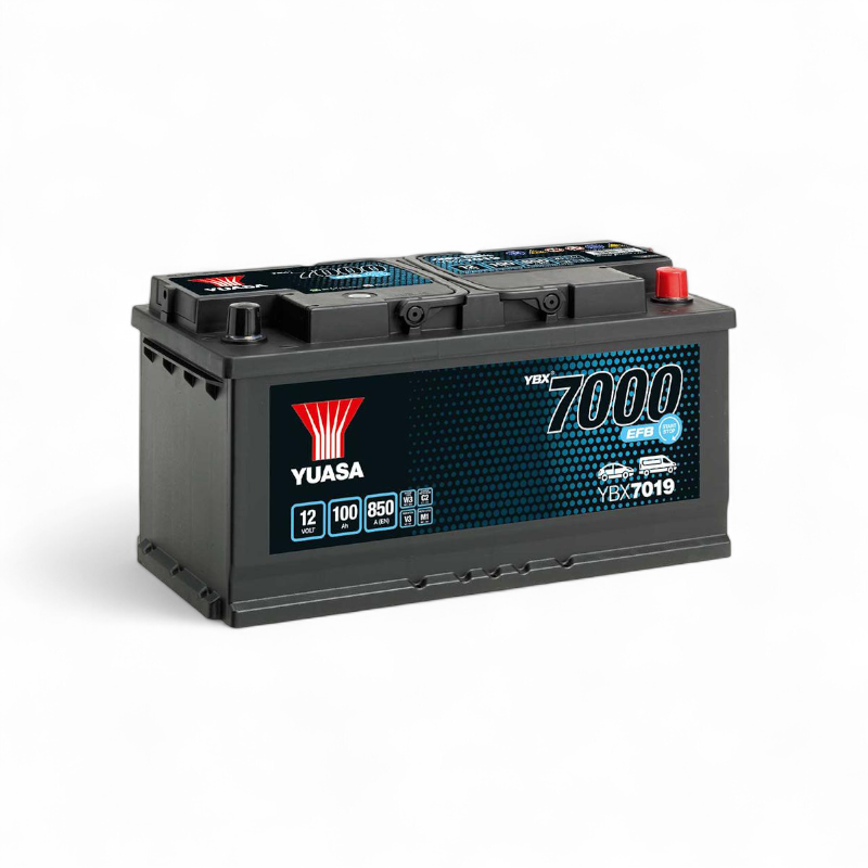 BATTERIE YUASA YBX7019 12V 100AH 850A START AND STOP EFB
