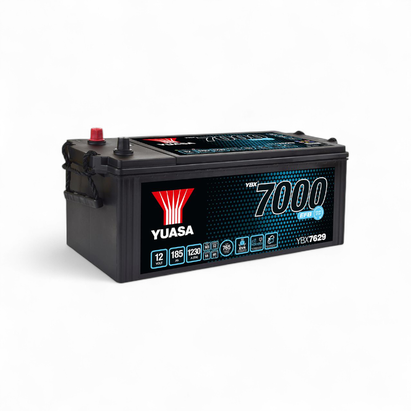 Batterie Yuasa YBX7629 12V 185ah 1230a start and stop EFB