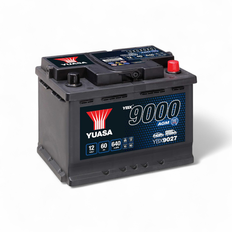 Batterie Yuasa YBX9027 12V 60ah 640a