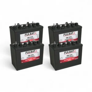 fdc-1275 lot de 4 batteries