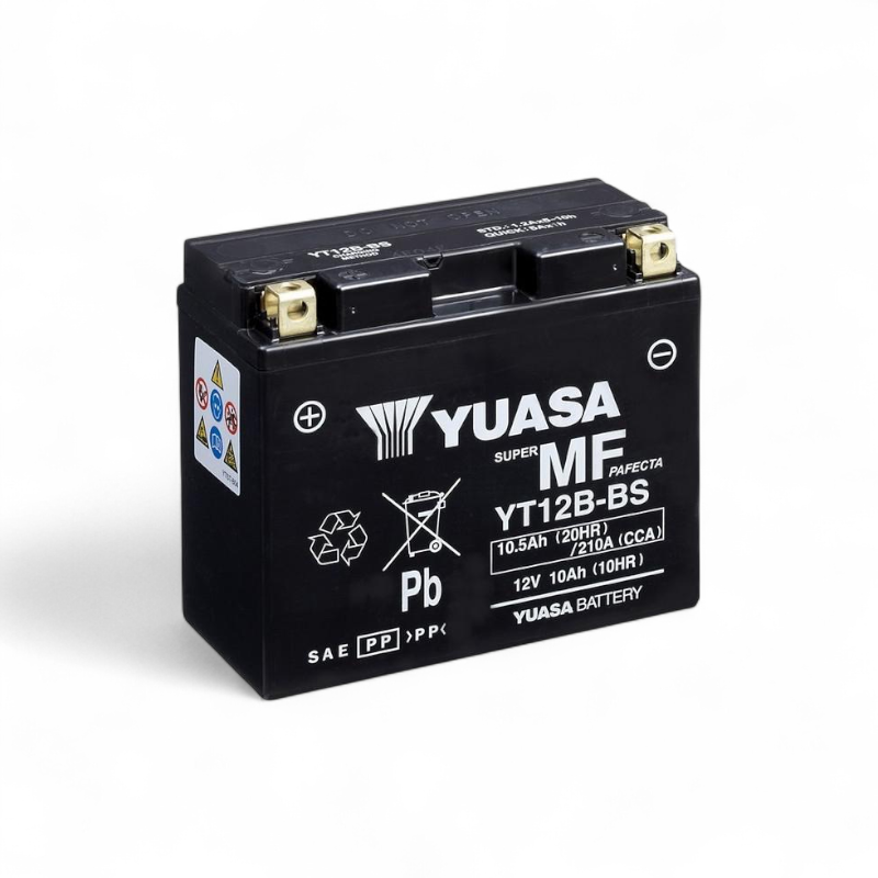 Batterie Moto Yuasa YT12b 12V 10.5ah 210a