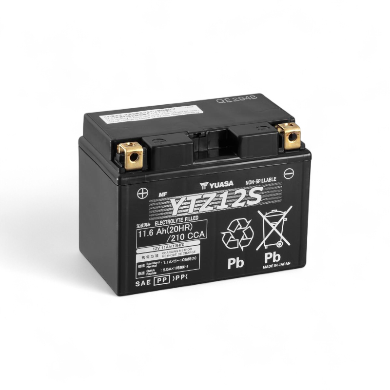 Batterie Moto Yuasa YTZ12S 12V 11.6ah 210a